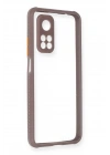 Mey İthalat®   Mi 10T Pro Kılıf Miami Şeffaf Silikon - Açık Mor