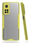 Mey İthalat®   Mi 10T Pro Kılıf Platin Silikon - Sarı