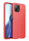 Mey İthalat®   Mİ 11 Lite Kılıf Auto Focus Kapak - Kırmızı