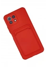 Mey İthalat®   Mİ 11 Lite Kılıf Kelvin Kartvizitli Silikon - Kırmızı