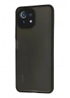 Mey İthalat®   Mİ 11 Lite Kılıf Montreal Silikon Kapak - Siyah