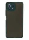 Mey İthalat®   Mİ 11 Lite Kılıf Montreal Silikon Kapak - Yeşil