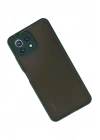 Mey İthalat®   Mİ 11 Lite Kılıf Montreal Silikon Kapak - Yeşil