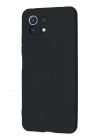 Mey İthalat®   Mİ 11 Lite Kılıf Nano içi Kadife Silikon - Lacivert
