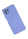 Mey İthalat®   Mİ 11 Lite Kılıf Nano içi Kadife Silikon - Lila
