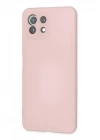 Mey İthalat®   Mİ 11 Lite Kılıf Nano içi Kadife Silikon - Pudra