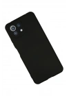 Mey İthalat®   Mİ 11 Lite Kılıf Nano içi Kadife Silikon - Siyah