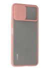 Mey İthalat®   Mİ 11 Lite Kılıf Palm Buzlu Kamera Sürgülü Silikon - Pembe