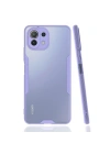 Mey İthalat®   Mİ 11 Lite Kılıf Platin Silikon - Lila