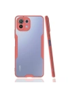 Mey İthalat®   Mİ 11 Lite Kılıf Platin Silikon - Pembe
