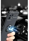 Mey İthalat®   Mİ 11 Lite Kılıf Range Yüzüklü Silikon - Kırmızı