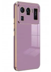 Mey İthalat®   Mi 11 Ultra Kılıf Volet Silikon - Mor
