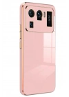 Mey İthalat®   Mi 11 Ultra Kılıf Volet Silikon - Pembe