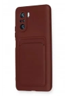 Mey İthalat®   Mi 11i Kılıf Kelvin Kartvizitli Silikon - Bordo