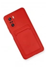 Mey İthalat®   Mi 11i Kılıf Kelvin Kartvizitli Silikon - Kırmızı