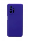 Mey İthalat®   Mi 11T Pro Kılıf Nano içi Kadife Silikon - Mor