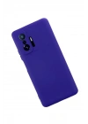 Mey İthalat®   Mi 11T Pro Kılıf Nano içi Kadife Silikon - Mor