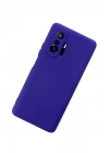Mey İthalat®   Mi 11T Pro Kılıf Nano içi Kadife Silikon - Mor