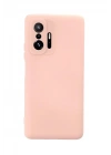 Mey İthalat®   Mi 11T Pro Kılıf Nano içi Kadife Silikon - Pudra