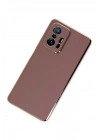 Mey İthalat®   Mi 11T Pro Kılıf Volet Silikon - Kırmızı