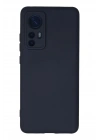 Mey İthalat®   Mi 12 Kılıf Nano içi Kadife Silikon - Lacivert