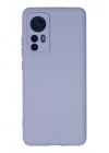 Mey İthalat®   Mi 12 Kılıf Nano içi Kadife Silikon - Lila