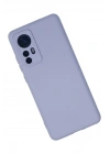 Mey İthalat®   Mi 12 Kılıf Nano içi Kadife Silikon - Lila