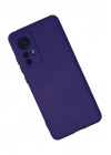Mey İthalat®   Mi 12 Kılıf Nano içi Kadife Silikon - Mor