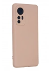 Mey İthalat®   Mi 12 Kılıf Nano içi Kadife Silikon - Pudra