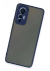 Mey İthalat®   Mi 12 Lite Kılıf Montreal Silikon Kapak - Lacivert