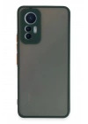 Mey İthalat®   Mi 12 Lite Kılıf Montreal Silikon Kapak - Yeşil