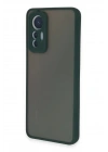 Mey İthalat®   Mi 12 Lite Kılıf Montreal Silikon Kapak - Yeşil