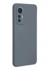 Mey İthalat®   Mi 12 Lite Kılıf Nano içi Kadife Silikon - Gri