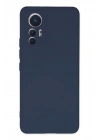 Mey İthalat®   Mi 12 Lite Kılıf Nano içi Kadife Silikon - Lacivert