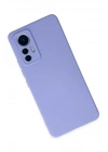Mey İthalat®   Mi 12 Lite Kılıf Nano içi Kadife Silikon - Lila
