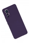 Mey İthalat®   Mi 12 Lite Kılıf Nano içi Kadife Silikon - Mor