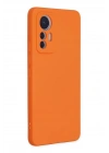 Mey İthalat®   Mi 12 Lite Kılıf Nano içi Kadife Silikon - Turuncu