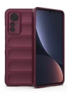 Mey İthalat®   Mi 12 Lite Kılıf Optimum Silikon - Bordo
