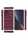 Mey İthalat®   Mi 12 Lite Kılıf Optimum Silikon - Bordo