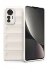 Mey İthalat®   Mi 12 Lite Kılıf Optimum Silikon - Krem