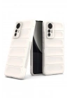 Mey İthalat®   Mi 12 Lite Kılıf Optimum Silikon - Krem