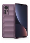 Mey İthalat®   Mi 12 Lite Kılıf Optimum Silikon - Mor