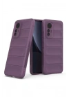 Mey İthalat®   Mi 12 Lite Kılıf Optimum Silikon - Mor