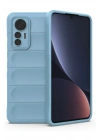 Mey İthalat®   Mi 12 Lite Kılıf Optimum Silikon - Sky Blue