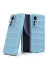 Mey İthalat®   Mi 12 Lite Kılıf Optimum Silikon - Sky Blue