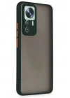 Mey İthalat®   Mi 12T Pro Kılıf Montreal Silikon Kapak - Yeşil
