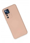 Mey İthalat®   Mi 12T Pro Kılıf Nano içi Kadife Silikon - Pudra