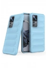 Mey İthalat®   Mi 12T Pro Kılıf Optimum Silikon - Sky Blue