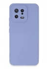 Mey İthalat®   Mi 13 Kılıf Nano içi Kadife Silikon - Lila