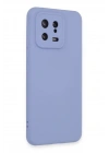 Mey İthalat®   Mi 13 Kılıf Nano içi Kadife Silikon - Lila